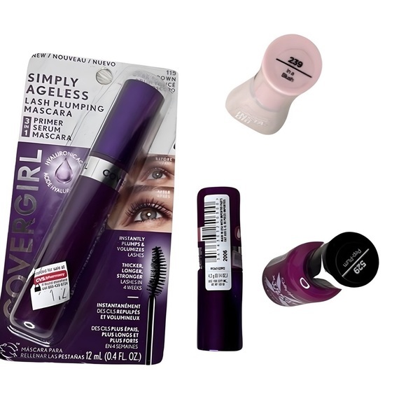 Sally Hansen & Covergirl Must-Have Makeup Bundle:‎ Elevate Your Beauty Game - Picture 3 of 3